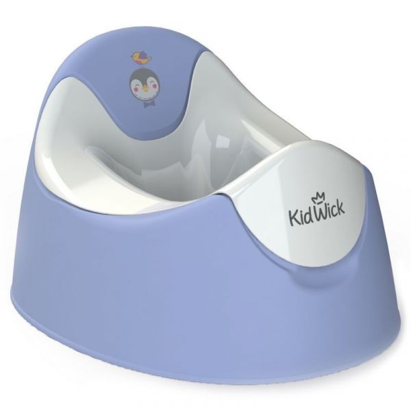 Детский горшок KidWick Трио kw090501 от 1 года до 5 лет фиолетовый/белый
