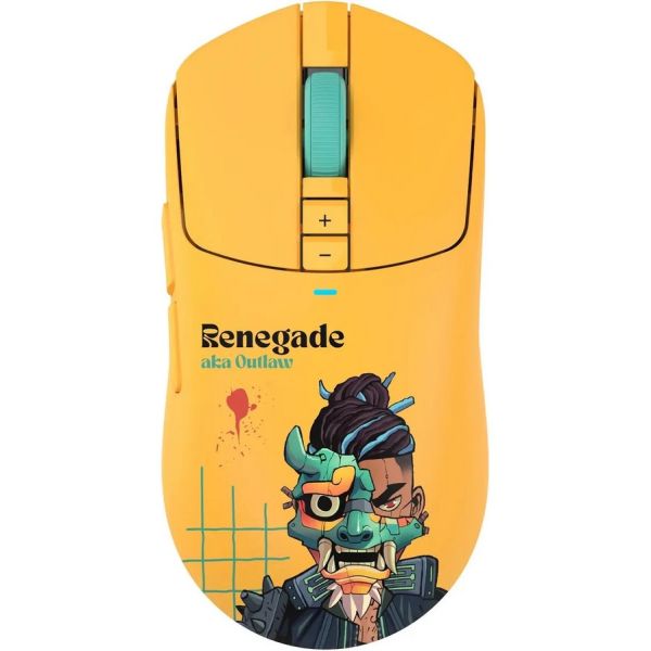 Мышь A4Tech Bloody R72 Ultra Duo Renegade Sunset оптическая, беспроводная, USB/USB-C, желтый